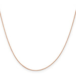 Leslie's (10K & 14K) Baby Box Chain - 14k Rose Gold / 16 in / Lobster
