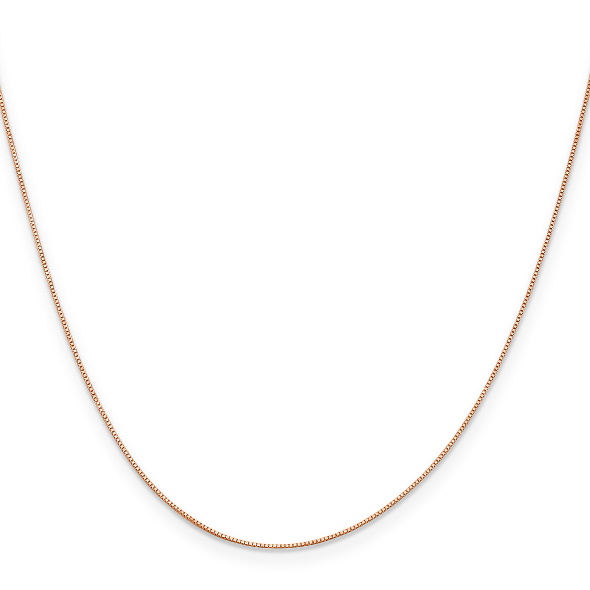 Leslie's (10K & 14K) Baby Box Chain - 14k Rose Gold / 16 in / Lobster