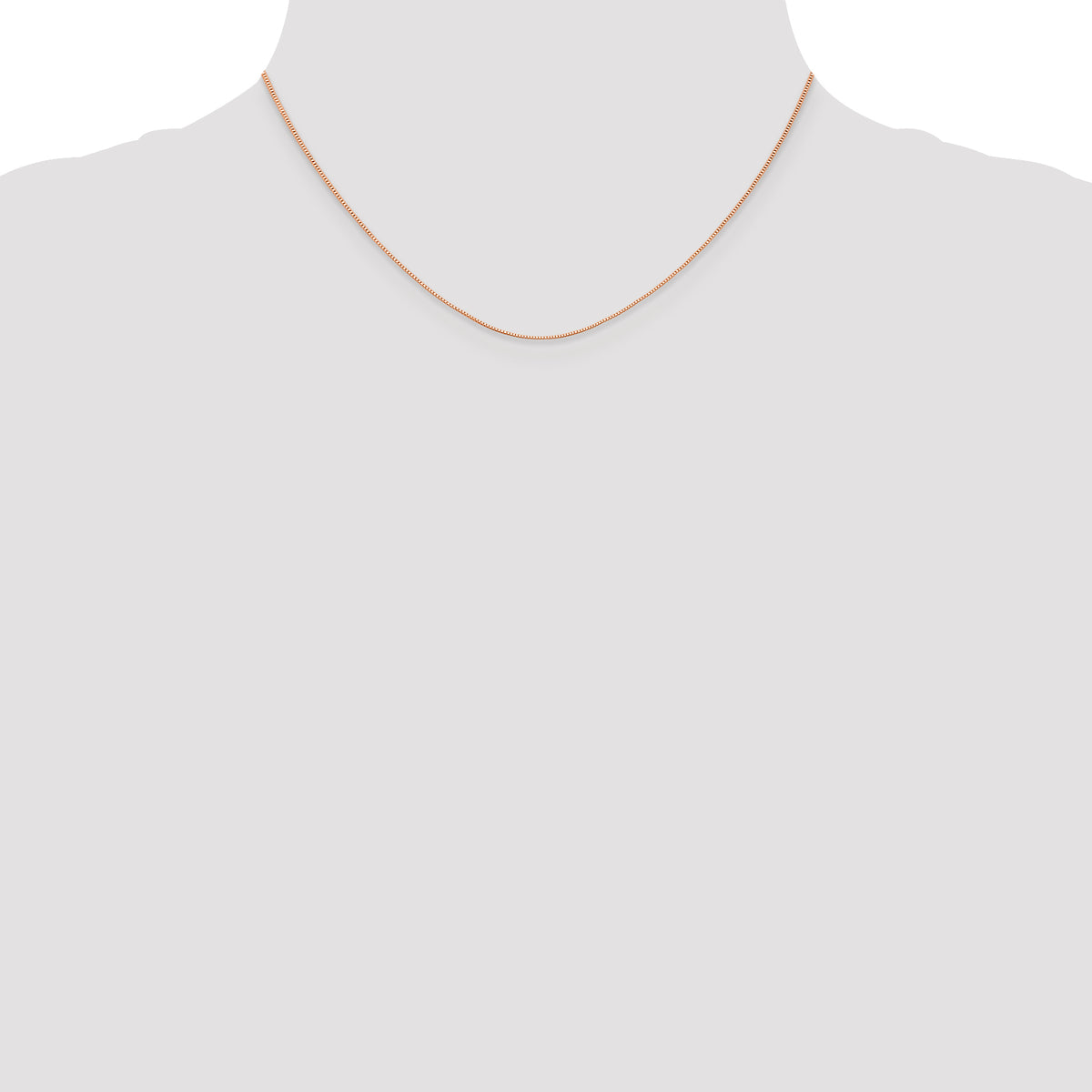 Leslie's (10K & 14K) Baby Box Chain - 14k Rose Gold / 16 in / Lobster