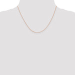 Leslie's (10K & 14K) Baby Box Chain - 14k Rose Gold / 18 in / Lobster