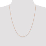 Leslie's (10K & 14K) Baby Box Chain - 14k Rose Gold / 24 in / Lobster