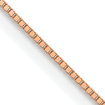 Leslie's (10K & 14K) Baby Box Chain - 14k Rose Gold / 16 in / Lobster