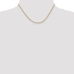 Leslie's 14K 1.1mm Franco Chain - 16 inch