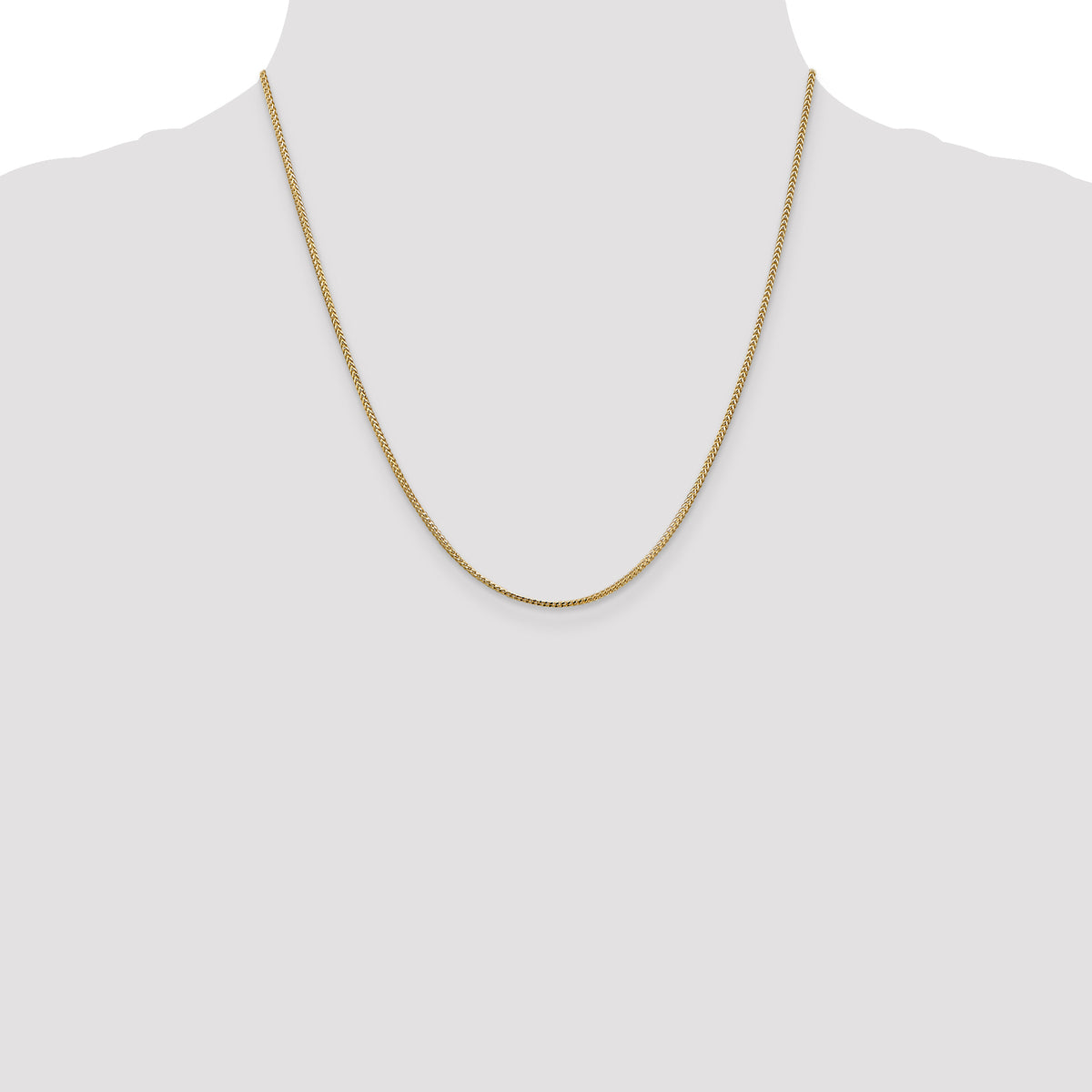 Leslie's 14K 1.1mm Franco Chain - 20 inch