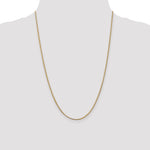 Leslie's 14K 1.1mm Franco Chain - 24 inch