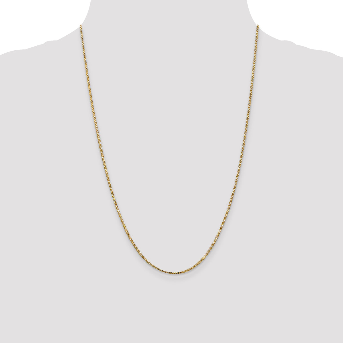 Leslie's 14K 1.1mm Franco Chain - 24 inch