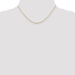 Leslie's 14K 1mm Diamond-Cut Open Long Link Cable Chain - 16 inch