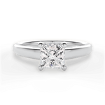 Adriana Princess Cut Lab Grown Diamond 18Kt White Gold Engagement Ring