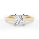 Anna Princess Cut Lab Grown Diamond 18Kt Yellow Gold Engagement Ring