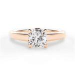 Cheryl Cushion Cut Lab Grown Diamond 18Kt Rose Gold Engagement Ring