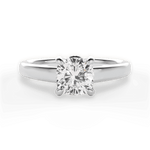 Bethany Cushion Cut Lab Grown Diamond Platinum Engagement Ring