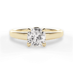 Cheryl Cushion Cut Lab Grown Diamond 18Kt Yellow Gold Engagement Ring