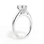 Bethany Heart Cut Lab Grown Diamond 18Kt White Gold Engagement Ring - View 2