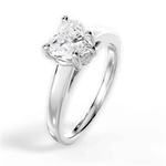 Bethany Heart Cut Lab Grown Diamond 18Kt White Gold Engagement Ring - View 4