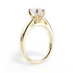 Cheryl Heart Cut Lab Grown Diamond 18Kt Yellow Gold Engagement Ring - View 4