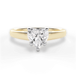 Bethany Heart Cut Lab Grown Diamond 18Kt Yellow Gold Engagement Ring