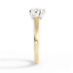 Bethany Heart Cut Lab Grown Diamond 18Kt Yellow Gold Engagement Ring - View 2