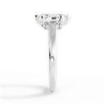 Bethany Marquise Cut Lab Grown Diamond 14Kt White Gold Engagement Ring - View 3