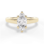 Cheryl Marquise Cut Lab Grown Diamond 18Kt Yellow Gold Engagement Ring
