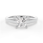 Bethany Princess Cut Lab Grown Diamond 18Kt White Gold Engagement Ring