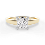 Bethany Princess Cut Lab Grown Diamond 18Kt Yellow Gold Engagement Ring