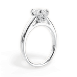 Bethany Pear Cut Lab Grown Diamond 18Kt White Gold Engagement Ring - View 3