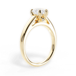 Cheryl Pear Cut Lab Grown Diamond 18Kt Yellow Gold Engagement Ring - View 3