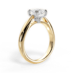 Camila Princess Cut Lab Grown Diamond 18Kt Yellow Gold Engagement Ring - View 3