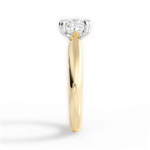 Camila Princess Cut Lab Grown Diamond 18Kt Yellow Gold Engagement Ring - View 4