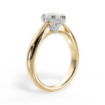 Camila Pear Cut Lab Grown Diamond 18Kt Yellow Gold Engagement Ring - View 4