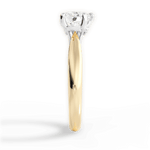 Beverly Heart Cut Lab Grown Diamond 18Kt Yellow Gold Engagement Ring - View 3
