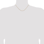 Leslie's 14K 1.05mm Diamond-Cut Cable Chain - 16 inch