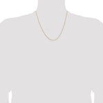 Leslie's 14K 1.05mm Diamond-Cut Cable Chain - 20 inch