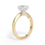 Anastasia Cushion Cut Lab Grown Diamond 18Kt Yellow Gold Engagement Ring - View 2