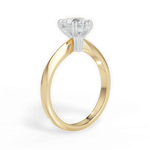 Anastasia Heart Cut Lab Grown Diamond 18Kt Yellow Gold Engagement Ring - View 2