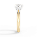 Amanda Heart Cut Lab Grown Diamond 18Kt Yellow Gold Engagement Ring - View 4