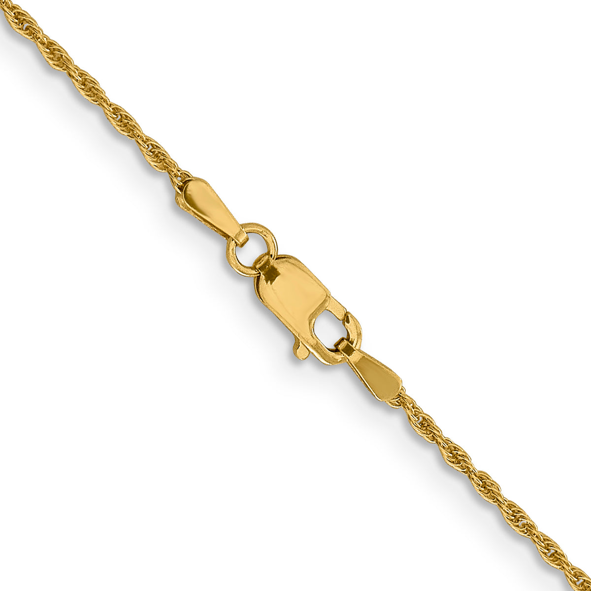 Leslie's 14K 1.3mm Rope Chain - 16 inch