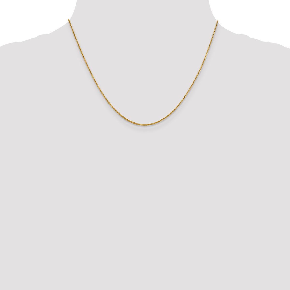 Leslie's 14K 1.3mm Rope Chain - 18 inch