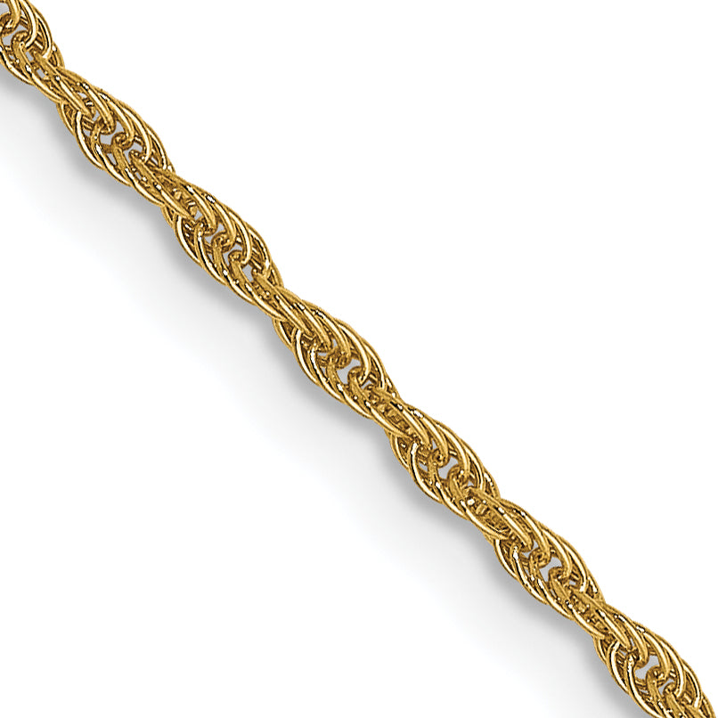 Leslie's 14K 1.3mm Rope Chain - 16 inch