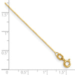 Leslie's 14K Serpentine Chain Bracelet - 8 in / 0.8 mm