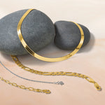 Leslie's 14k Semi-Solid Diamond-Cut Paperclip Chain - 18 in / 3.7 mm