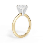 Alicia Radiant Cut Lab Grown Diamond 18Kt Yellow Gold Engagement Ring - View 4