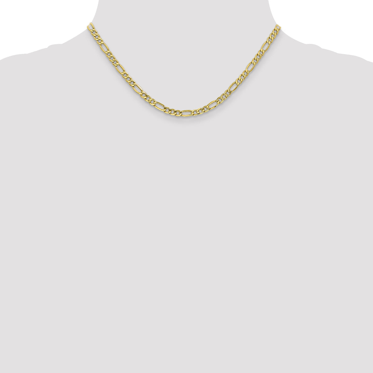 Leslie's 10K 4.75mm Figaro Chain - 16 inch