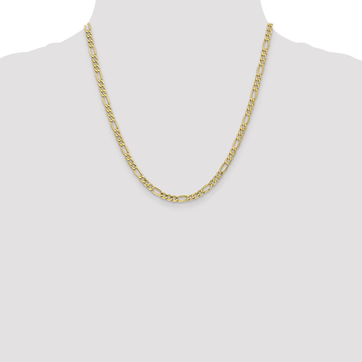 Leslie's 10K 4.75mm Figaro Chain - 20 inch