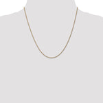Gold (10K & 14K) Carded Cable Rope Chain - 14k Yellow Gold / 20 in / 0.95 mm