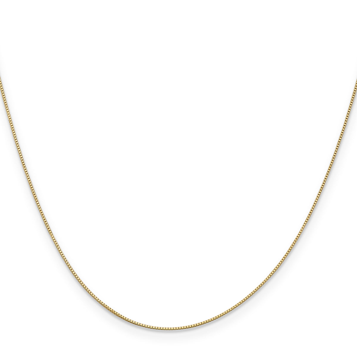 Leslie's (10K & 14K) Baby Box Chain - 14k Yellow Gold / 16 in / Spring Ring