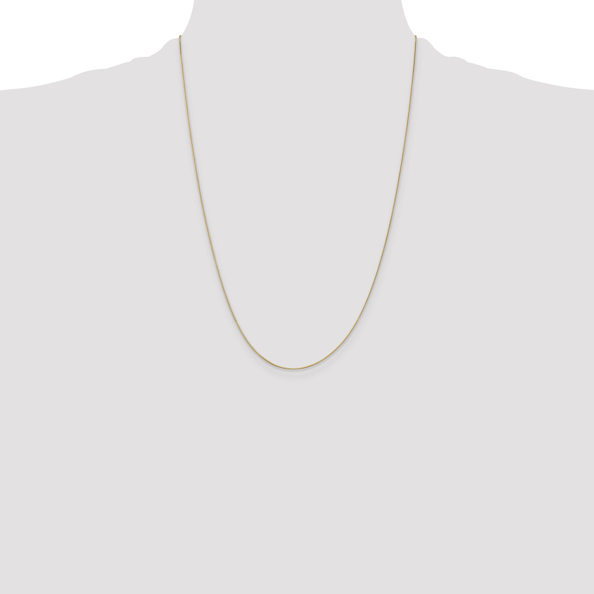 Leslie's (10K & 14K) Baby Box Chain - 14k Yellow Gold / 24 in / Spring Ring