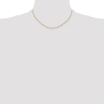 Gold (10K & 14K) Carded Cable Rope Chain - 14k Yellow Gold / 16 in / 1.15 mm
