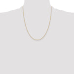 Gold (10K & 14K) Carded Cable Rope Chain - 14k Yellow Gold / 22 in / 1.15 mm