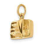 14K 3-D Sardine Can Charm
